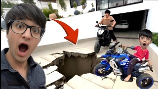 Kunali Vs Piyush Bike Race 😰 What Happened at the End 🤯 #shorts #souravjoshivlogs