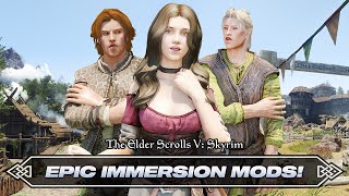 How I Made Skyrim Feel ALIVE Again… (12 Immersion Mods)