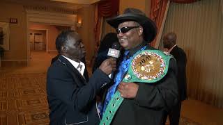 Boxing greats talk about getting beat as kids