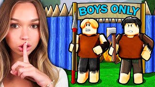 I Snuck Into BOYS ONLY Base in 99 Nights..