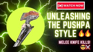 Testing Pushpa's Melee Weapon in COD Mobile