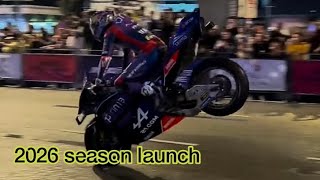 Stay stoppie on wet asphalt! The excitement of the 2026 season launch at KLCC