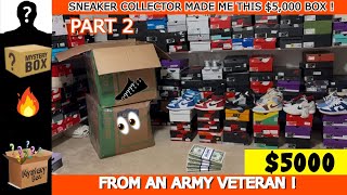 PART 2/2 - 30+ PAIRS OF SNEAKERS in this $5,000 Mystery Box from Army Vet (Subscriber)