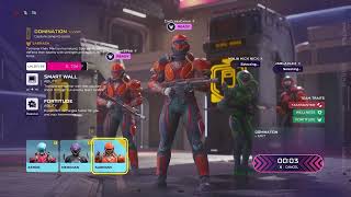 The second game of Splitgate 2 Domination on Grit of July 19th 2025