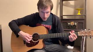 Man of the Hour - Pearl Jam (acoustic cover by Nathan Wesley)