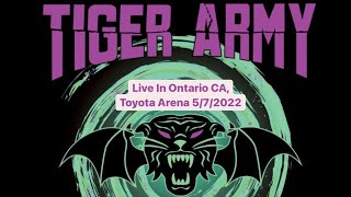 Tiger Army - Live In Ontario CA, Toyota Arena 5/7/2022
