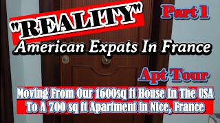 AMERICAN COUPLE'S HONEST FRENCH APARTMENT REALITY -TOUR OUR FRENCH APARTMENT- PART 1