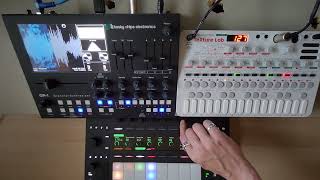 Ableton Push 3 Standalone, Texture Lab, GR-1// Ambient (Resilent - Echoes Mono)