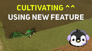 Cultivating my Farm Sim 25 field! | survival w/hubby on seperate farms