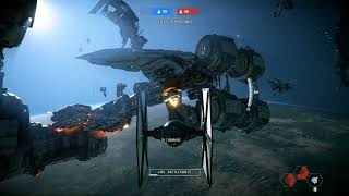 Star Wars  Battlefront II In 2025. Kylo Rens Ship is pretty Bad Ass.