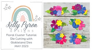 Flower Embellishments using #globleland cutting dies | #letsdodiecuttingmonday