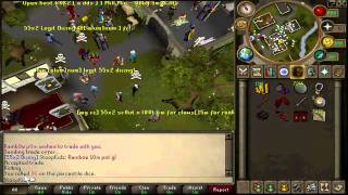 Runescape Dicing - Alum1num 55x2 CC Payout video #1 - MegaBanana