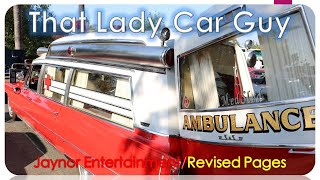 1970 Cadillac S&S Ambulance - October 2023 Favorite of the Month - That Lady Car Guy