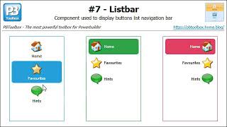 PBToolbox Powerbuilder Listbar (#7)