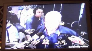 911--Arizona's  Jon Kyl and Other Senators Tour Ground Zero--Reported by Mike Watkiss
