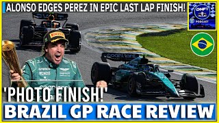 2023 Brazilian GP Race Review - DNF1 Podcast