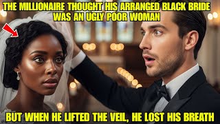 The Millionaire Thought His Arranged Black Bride Was an Ugly Poor Woman—But When He Lifted The Veil,