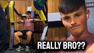 When You Record in the Gym...