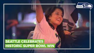 Seattle celebrates historic Super Bowl win