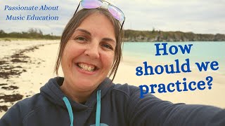 How can Music Teachers help students to practice more efficiently?