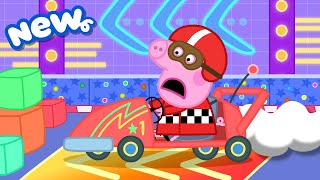 Peppa Pig Tales 2026 🏁 Peppa's MEGA Electric Race Track 🏎️ BRAND NEW Peppa Pig Episodes