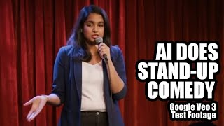 AI Does Stand-up Comedy: Veo 3 Test Footage #veo3 #ai #fyp