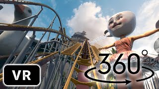Ballerina Cappuccina in the Wildest VR Ride Ever 🤌💥🎢 #VR360 #Cappuccina