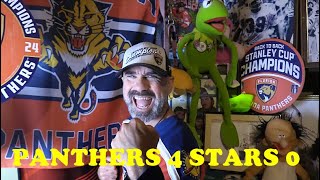 Florida Panthers Shutout Dallas Stars 4-0  Complete Cats Domination