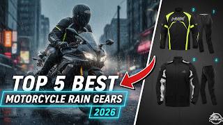 Top 5 Best Motorcycle Rain Gears 2026 - Rain Suits for Motorcycles