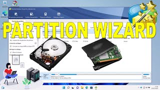 Des opérations sur HDD et SSD avec Partition Wizard