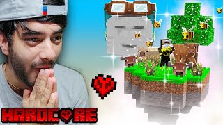 I MADE A CRAZY ISLAND in Hardcore Minecraft 