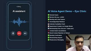 AI Voice Assistant for Eye Clinics | Live Demo using Retell AI & Make.com (Clystra AI)