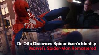 The Moment Dr. Otto Learns Peter is Spider-Man 🕷️ #spiderman #marvel #pcgaming #shortsfeed