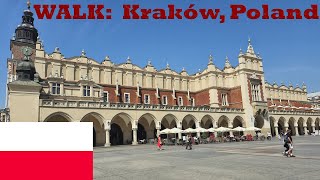 Walk Here: Kraków, Poland - Polska - Summer 2024 - 4K UHD