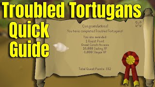 Troubled Tortugans Quest Guide OSRS (Sailing Guide)