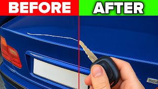 JAPANESE Trick: Remove Key Scratches From Your Car for FREE!! (Expert Protips)