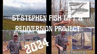 Outdoor History & Entertainment | St.Stephen Fish Lift & Rediversion Project - South Carolina