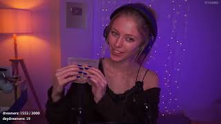 ASMR Relaxing ASMR Triggers (Whisper) *Previous Livestream*