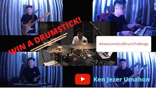 Awesome God Drum Challenge | Jezer Vlog 4