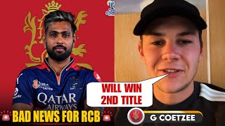 Nuwan Thushara Replacement - RCB Announced N Thushara Replacement For IPL 2026
