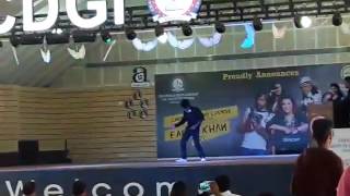 Live performance at Farah khan choreography audition  praformance