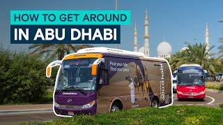 How to Get Around Abu Dhabi: Your Complete Transportation Guide! 🚖🏝️