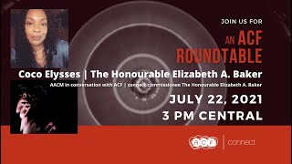 ACF | Connect: Coco Elysses with The Honourable Elizabeth A Baker