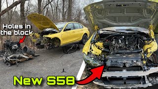 I Rebuilt a Totaled G80 M3, BUT WILL IT START with a New Engine?