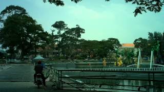 San khau nuoc bo ho cho Festival dua BT