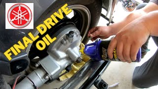 2007 Yamaha Royalstar Tour Deluxe Final Drive Oil Replacement