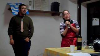 Antonio e Tiziana cantano Il mondo è mio ....esibizione che rasenta la pefezione.....!