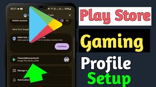 Google Play Games Profile Setup Kaise Kare | Play Store Gaming Settings