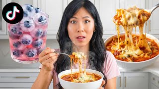 I Tested the MOST TRENDING TikTok Recipes! 🍣