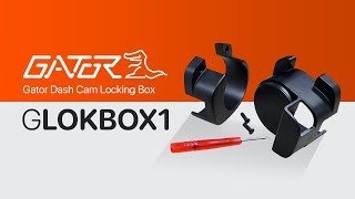 GATOR GLOKBOX1 – DASH CAM LOCKING BOX